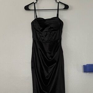 Windsor Black Sweetheart Maxi Gown